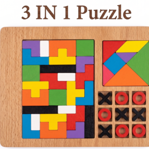 3 in 1 Montessori Puzzle