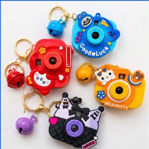 Cartoon Projection Camera Keychain(Pack of 2)
