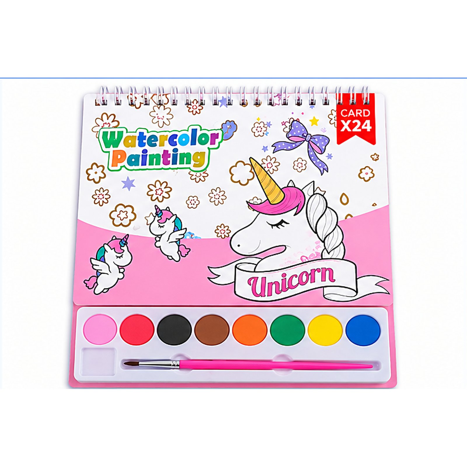Unicorn Coloring Kit (24 Sheets) - Image 2