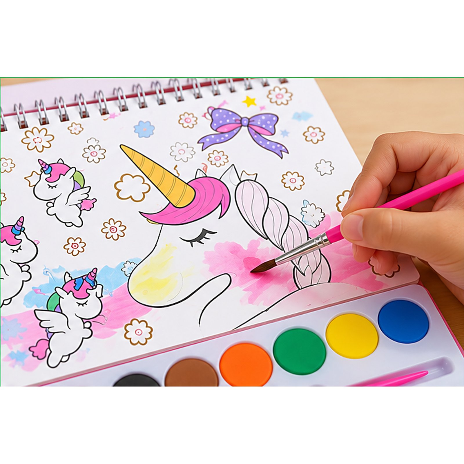 Unicorn Coloring Kit (24 Sheets) - Image 5