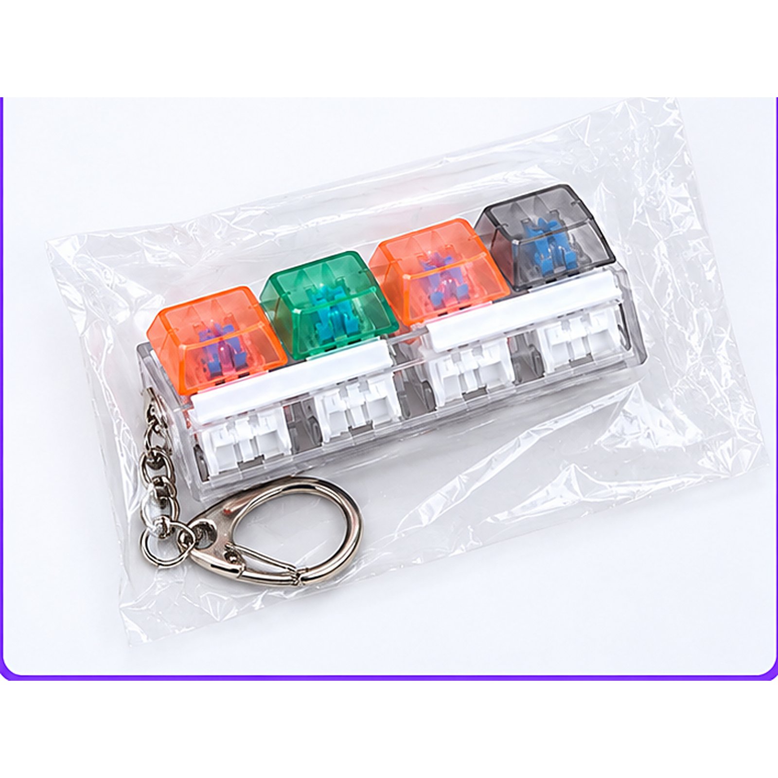 4 Color Keychain with Light - Image 6