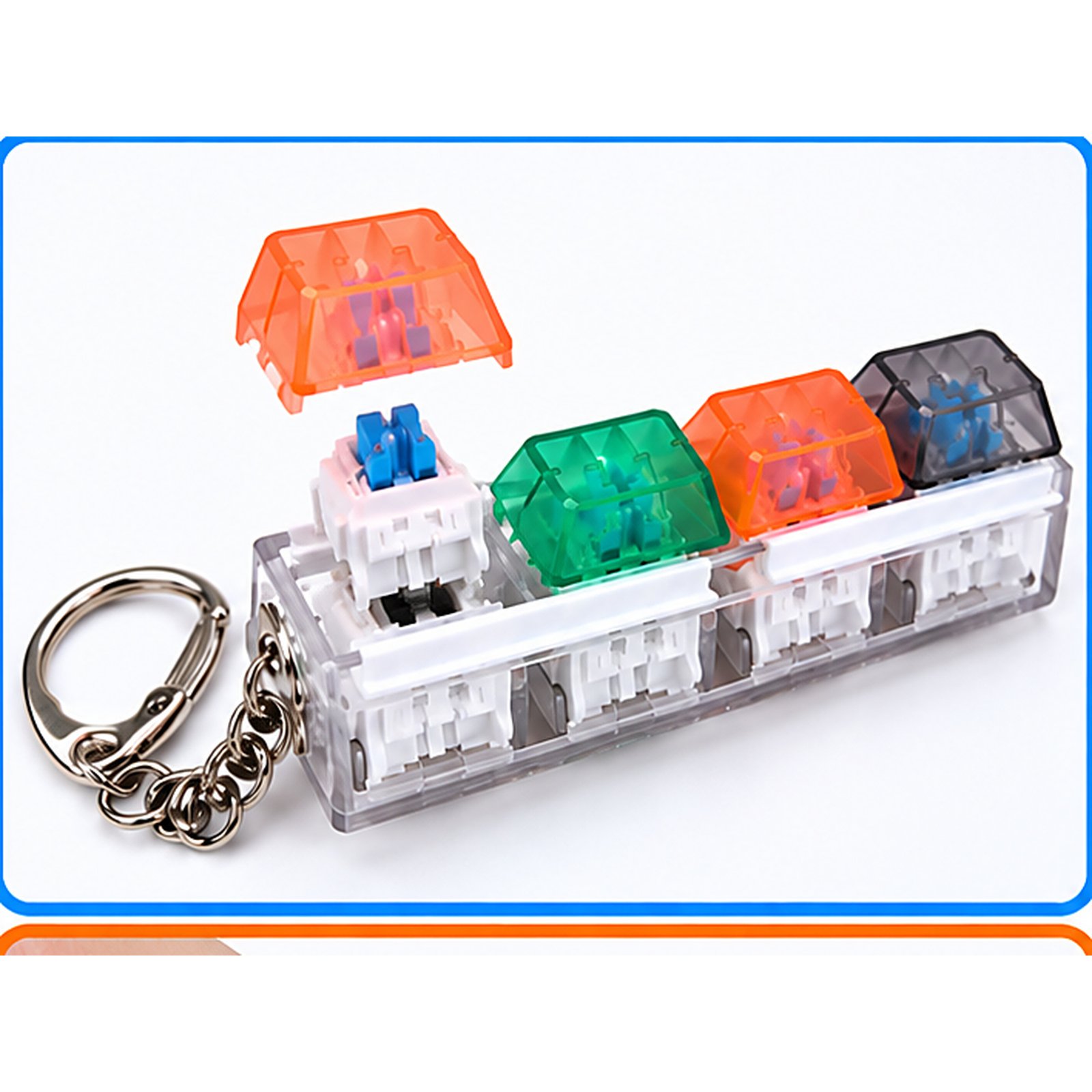 4 Color Keychain with Light - Image 3