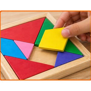 Wooden Tangram