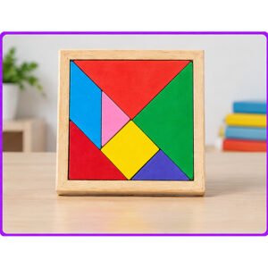 Wooden Tangram (Pack of 3)