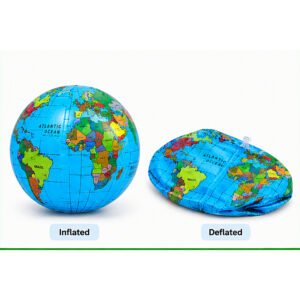 Inflatable World Map Ball